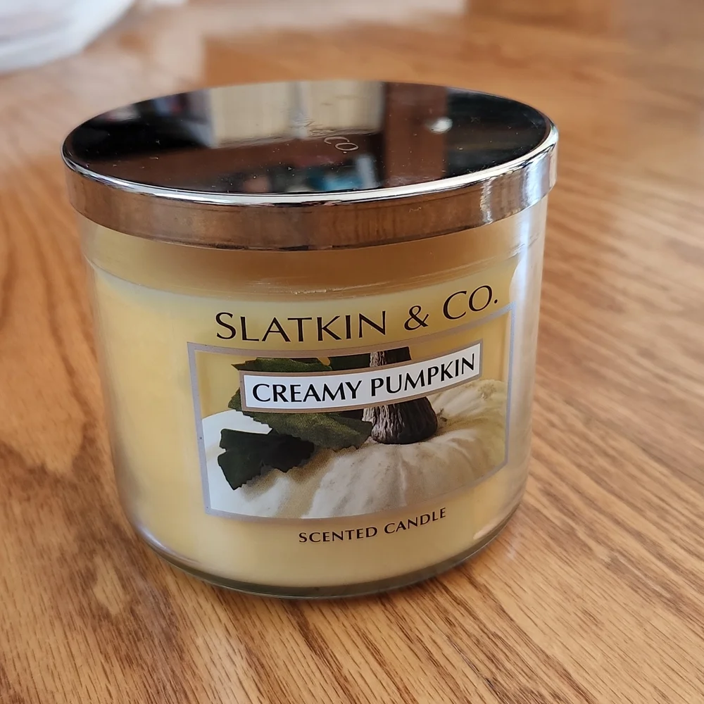Creamy Pumpkin BBW 3-wick candle - Picture 1 of 3